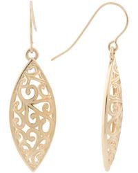 TJ Maxx - 14Kt Lace Drop Earrings - Lyst
