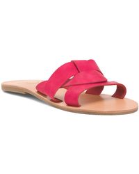 TJ Maxx - Leather Boca Slide Sandals For Suede - Lyst