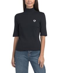 TJ Maxx - Mock Neck Shell Top For Spandex/Polyester/Rayon - Lyst
