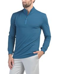 Tj Maxx - Performance Quarter Zip Pullover For Spandex/Polyester - Lyst