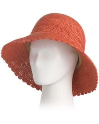TJ Maxx - Raffia Scalloped Bucket Hat For - Lyst