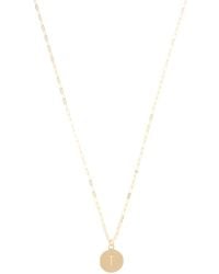 TJ Maxx - 14Kt Initial Disc Pendant Necklace For - Lyst