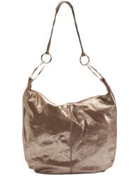 TJ Maxx - Leather Hobo With Metal Ring Details For - Lyst