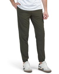 Tj Maxx - Woven Stretch Kick Joggers For Spandex/Polyester - Lyst
