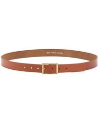 TJ Maxx - Leather Basic Skinny Belt With Simple Equestrian Buckle For - Lyst
