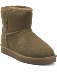 TJ Maxx - Suede Ankle Booties With Cozy Lining For - Lyst