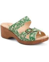 TJ Maxx - Leather Sierra Slip Resistant Comfort Wedge Clogs For - Lyst