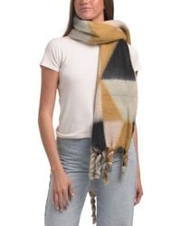 TJ Maxx - Geometric Chunky Tassel Scarf For Acrylic - Lyst