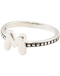 TJ Maxx - Sterling Initial Dots Ring - Lyst