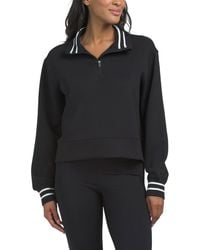 TJ Maxx - Scuba Georgetown Half Zip Pull Over Top, Spandex/Polyester/Rayon - Lyst
