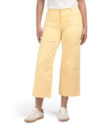 TJ Maxx - Patch Pocket Cropped Jeans For Spandex/Cotton/Polyester - Lyst