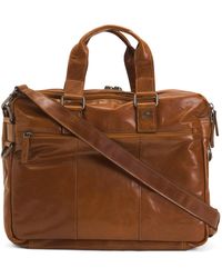 TJ Maxx - Leather Voyager Buffalo Professional Briefcase For - Lyst