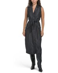 TJ Maxx - Denim Midi Shirt Dress For - Lyst