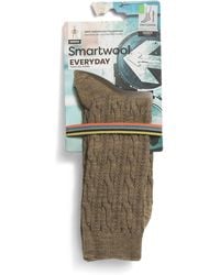 TJ Maxx - Merino Wool Blend Everyday Cable Knit Crew Socks For Nylon/Merino Wool - Lyst