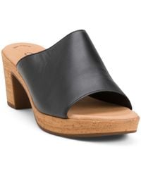 TJ Maxx - Leather Mule Clog Sandals For - Lyst