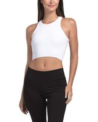 TJ Maxx - Medium Support Built-In Bra Tank For Nylon/Spandex/Modal - Lyst