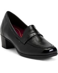 TJ Maxx - Patent Leather Ellis Heeled Comfort Loafers For - Lyst