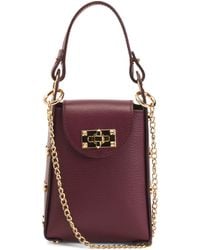 TJ Maxx - Leather Studded Phone Holder Crossbody For Leather - Lyst