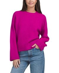 TJ Maxx - Solid Cozy Crew Neck Sweater, Spandex/Polyester/Acrylic - Lyst