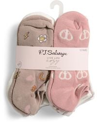 TJ Maxx - 10Pk Retro Half Cushion No Show Socks For Spandex/Cotton/Polyester - Lyst
