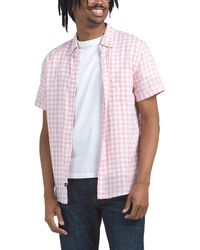 TJ Maxx - Fairfax Short Sleeve Button Down Shirt For Cotton - Lyst