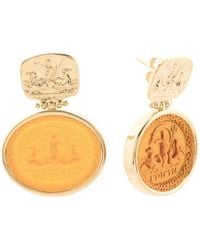 TJ Maxx - 18Kt Plated Sterling Neptune Earrings For - Lyst