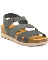 TJ Maxx - Leather Comodoro Comfort Footbed Sandals For - Lyst