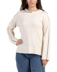 TJ Maxx - Long Sleeve Hooded Pull Over Sweater For Nylon/Polyester/Rayon - Lyst