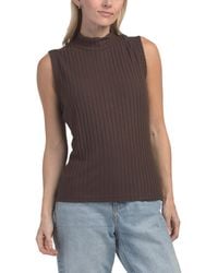TJ Maxx - Mock Neck Shell Top For Spandex/Polyester/Rayon - Lyst