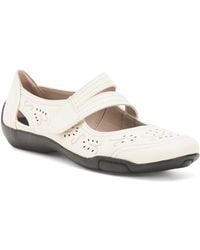 TJ Maxx - Extra Wide Leather Chelsea Mary Jane Flats For - Lyst