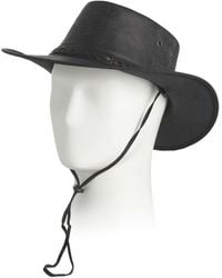 TJ Maxx - Leather Crushable Cow Skipper Hat For - Lyst