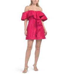 TJ Maxx - Off The Shoulder Mini Dress For Spandex/Polyester - Lyst