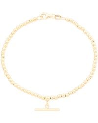 TJ Maxx - 18Kt Plated Sterling T-Bar Chain Bracelet For - Lyst