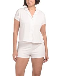 TJ Maxx - Knitted Gauze Pj Set For Spandex/Polyester/Rayon - Lyst