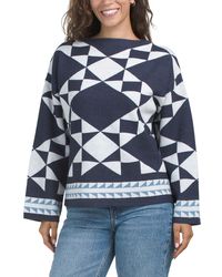 TJ Maxx - Long Printed Cardigan, Polyester/Acrylic/Viscose - Lyst
