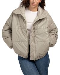 TJ Maxx - Long Sleeve Puffer Jacket For Polyester - Lyst