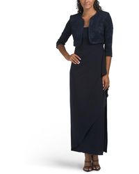 TJ Maxx - 2Pc Jacket And Dress Set For Spandex/Polyester - Lyst