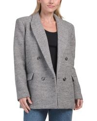 TJ Maxx - Wool Blend Jacket, Polyester/Wool/Viscose - Lyst