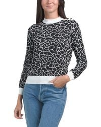 TJ Maxx - Patterned Sweater, Nylon/Cotton/Viscose - Lyst