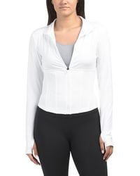 TJ Maxx - Lux Victorian Full Zip Corset Jacket For Spandex/Polyester - Lyst