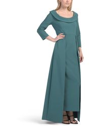 TJ Maxx - Three-Quarter Sleeve Walk Through Gown For Spandex/Polyester - Lyst