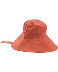 TJ Maxx - Cut And Sew Bucket Hat With Ribbon Ties For Cotton/Polyester/Viscose - Lyst