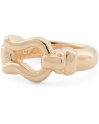 TJ Maxx - 14Kt Electroform Stirrup Ring For - Lyst