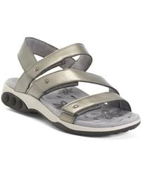 TJ Maxx - Haley Ankle Wrap Comfort Sandals For Leather - Lyst