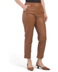 TJ Maxx - Faux Leather Trousers For Leather/Viscose - Lyst