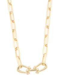 TJ Maxx - 14K Horsebit Paperclip Chain Necklace For - Lyst