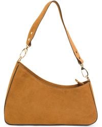 TJ Maxx - Suede Asymmetrical Shoulder Bag For /Suede - Lyst