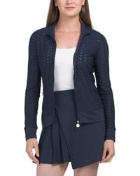 TJ Maxx - Upf 50 Mock Neck Eyelet Jacket For Spandex/Polyester - Lyst
