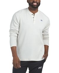 TJ Maxx - Off The Grid Henley Neck Top For Cotton/Polyester - Lyst