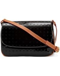 TJ Maxx - Patent Leather Saddle Crossbody Flap Over For - Lyst